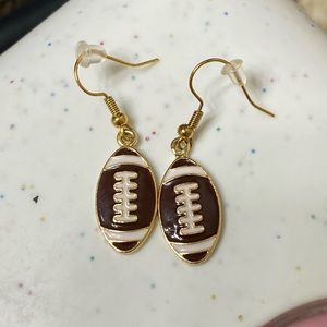 Football earrings